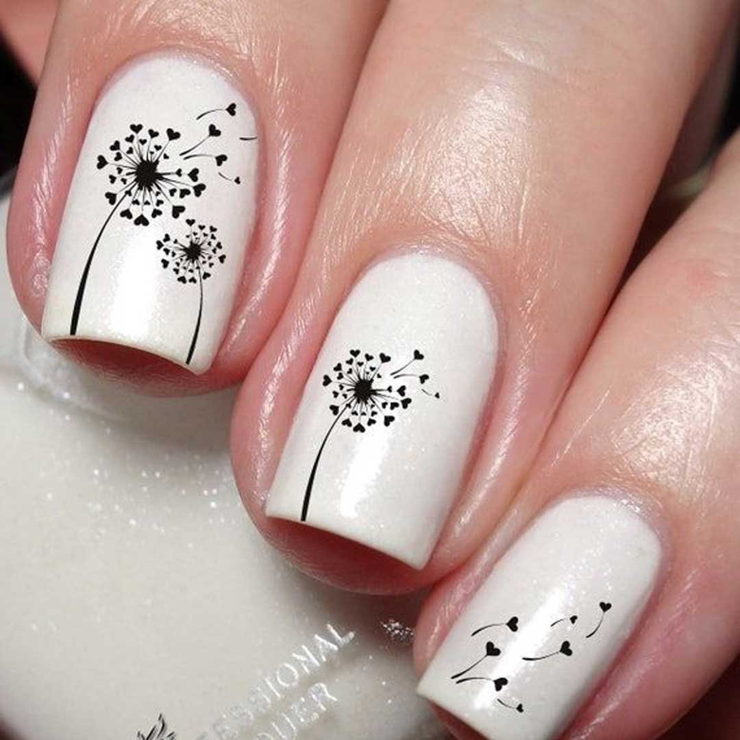 ناخن طرح قاصدک