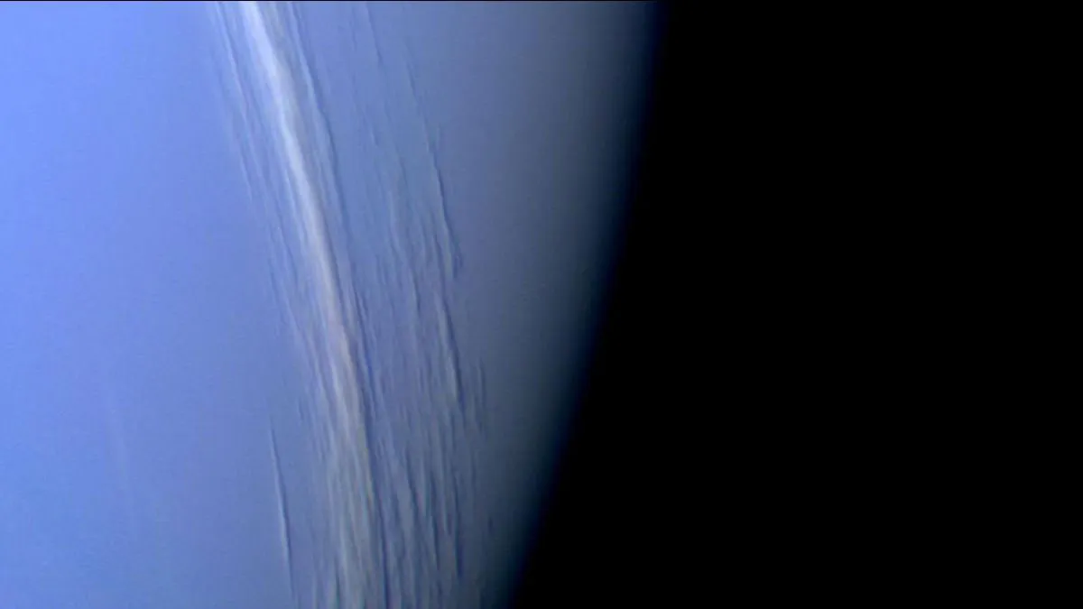 تلسکوپ فضایی جیمز وب، واضح‌ترین تصویر از حلقه‌های نپتون را در سپتامبر ۲۰۲۲ منتشر کرد.