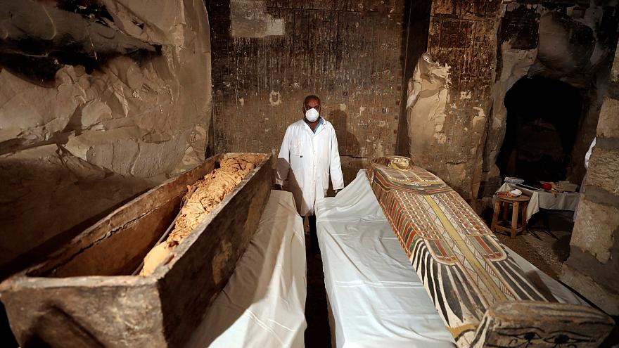 ۱۳ گنجینه که مصریان باستان با مردگان خود دفن می‌کردند