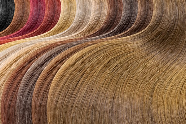 به دلیل میزان و نوع ملانین موجود در مو، رنگ های مختلف موی زیادی وجود دارد.