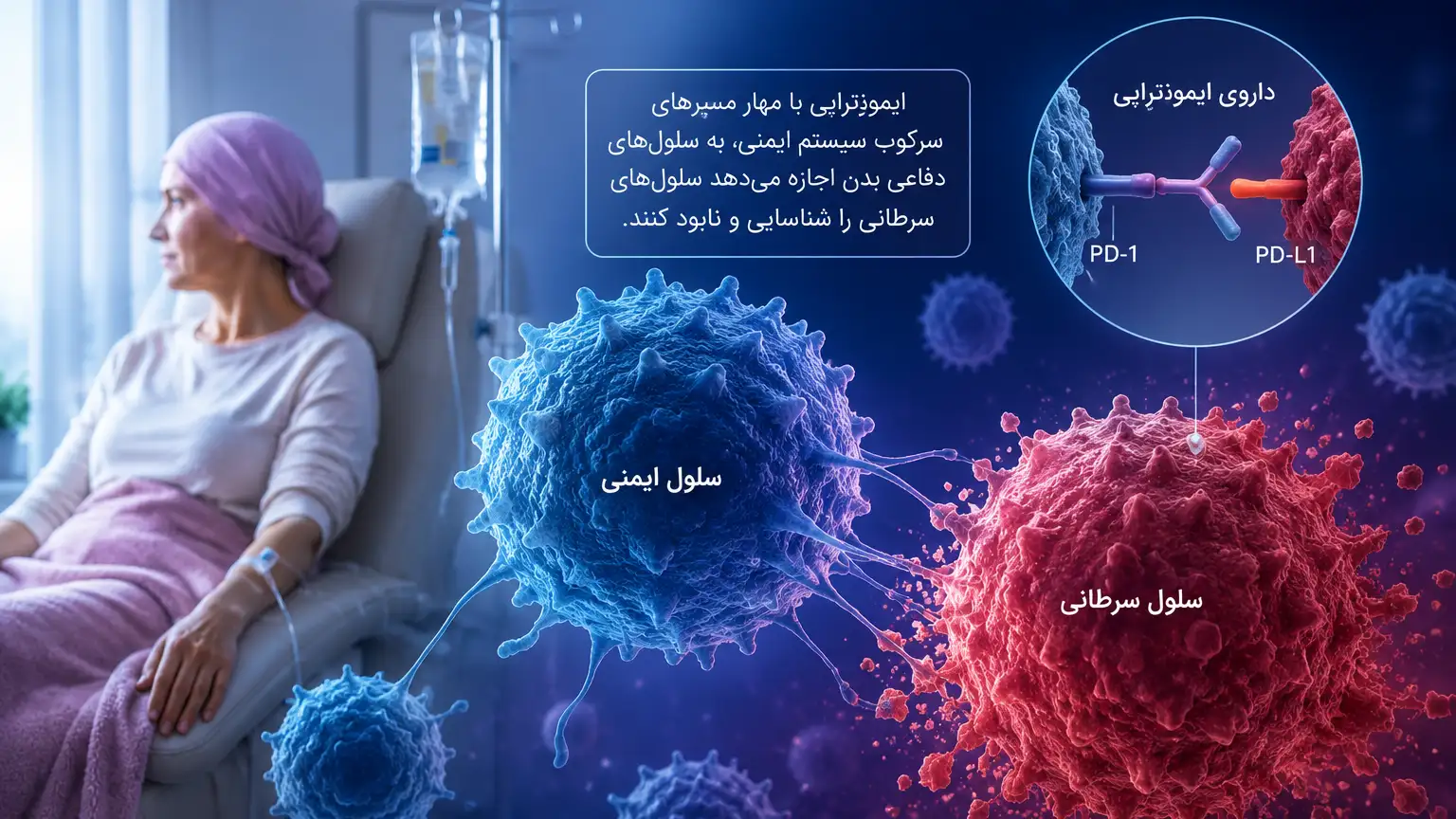 درمان سرطان با ایمونوتراپی
